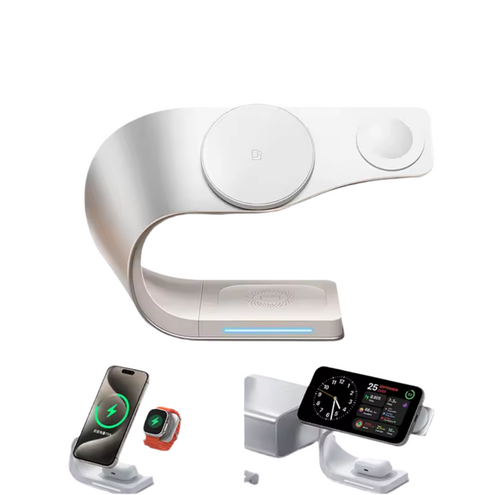 4-in-1 Magnetic Wireless Charger Stand