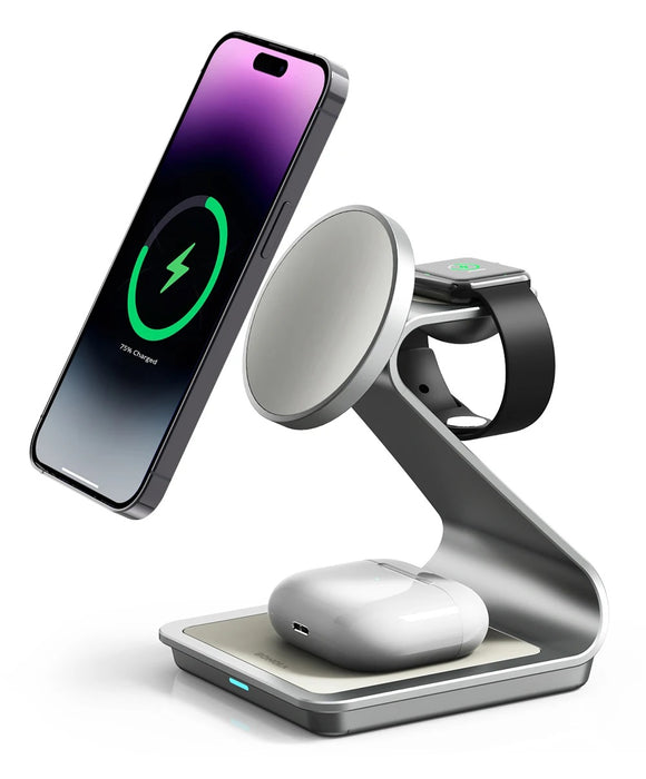 Bonola 3-in-1 Magnetic Wireless Charger